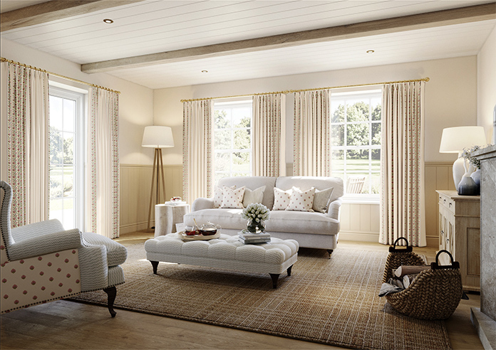 Petal & Block Bethea, Dhara - Made to Measure Curtains - Image 7